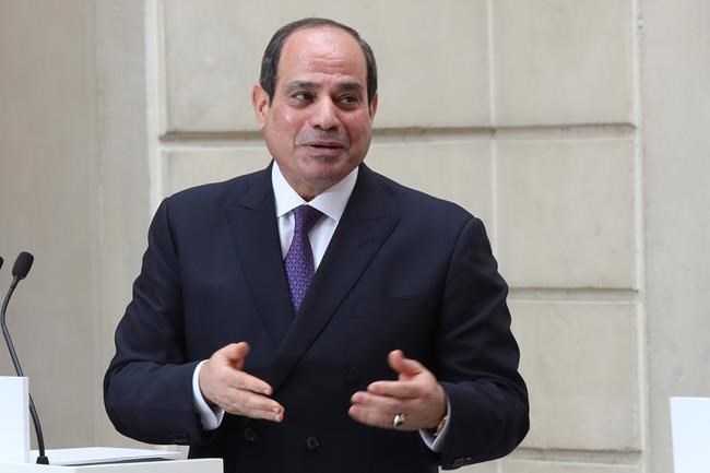 Egypt's president says he supports interim Libya government | iNFOnews.ca