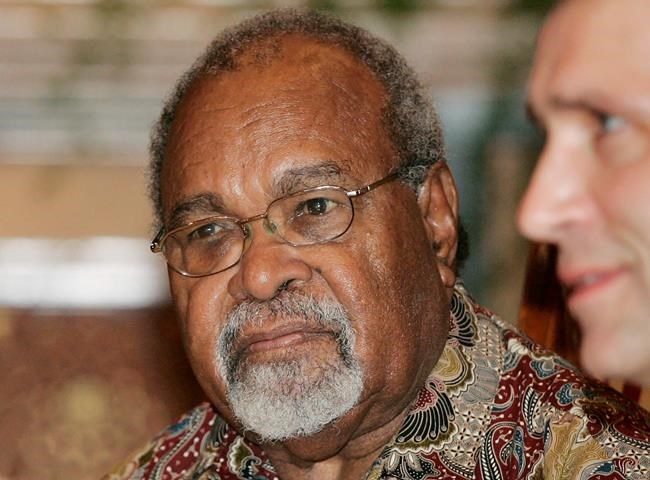Michael Somare, Papua New Guinea's 1st prime minister, dies | iNFOnews.ca Michael Somare, Papua New Guinea's 1st prime minister, dies | iNFOnews.ca
