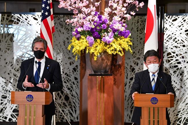 Japan, US to share China worry as ministers meet in Tokyo | iNFOnews.ca