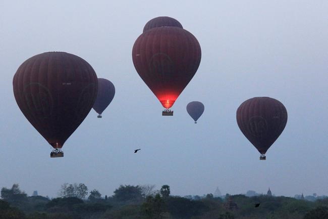 Myanmar bird's eye view: Bagan's Buddhist temples by balloon | iNFOnews.ca