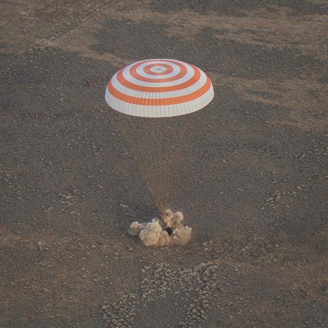 Soyuz space capsule returns to Earth from 115-day mission | iNFOnews.ca