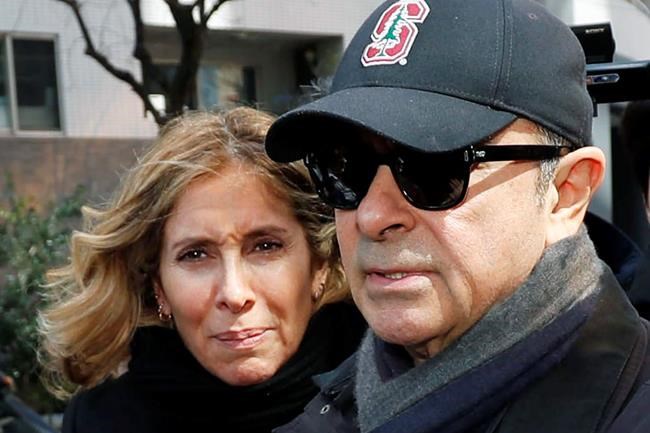 Nissan ex-chair's wife denounces restrictions on contacts | iNFOnews.ca CP605864094
