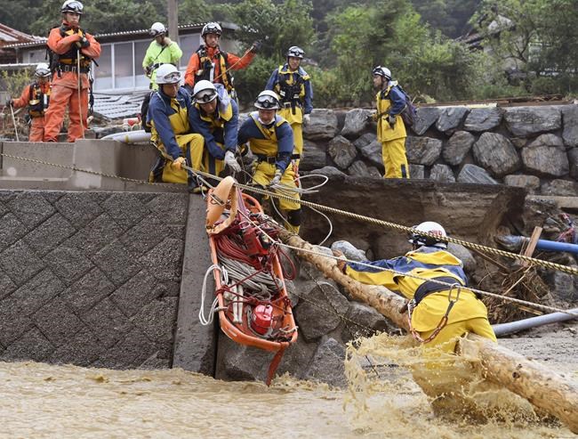 Japan flood deaths rise to 15 with 14 missing | iNFOnews.ca