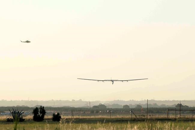Solar-powered plane leaves Spain for Egypt | iNFOnews.ca Solar-powered plane leaves Spain for Egypt | iNFOnews.ca