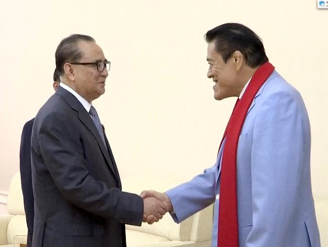 Japanese pro-wrestling icon meets senior N. Korean official | iNFOnews.ca Japanese pro-wrestling icon meets senior N. Korean official | iNFOnews.ca