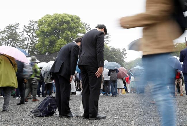 Emperor announces abdication as Japan marks end of era | iNFOnews.ca