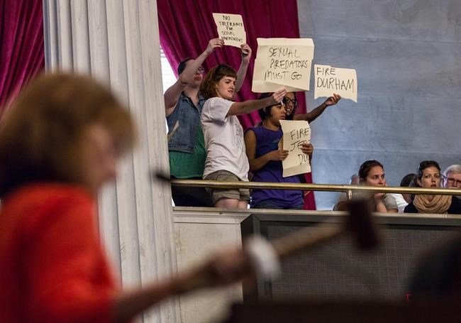 The Latest: Resolution seeks lawmaker's ouster | iNFOnews.ca