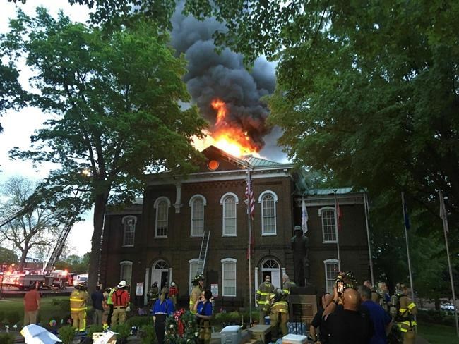 Fire damages historic Tennessee courthouse | iNFOnews.ca