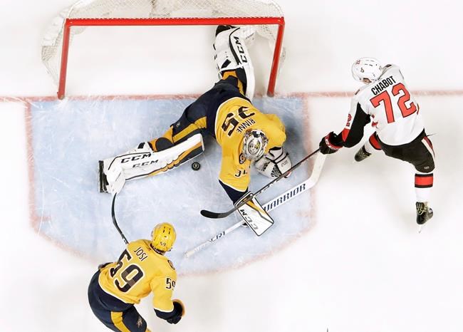 Arvidsson scores twice, Predators beat Senators 5-2 | iNFOnews.ca