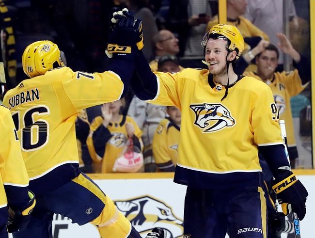 Rinne makes 32 saves as Predators beat Jets 3-1 | iNFOnews.ca