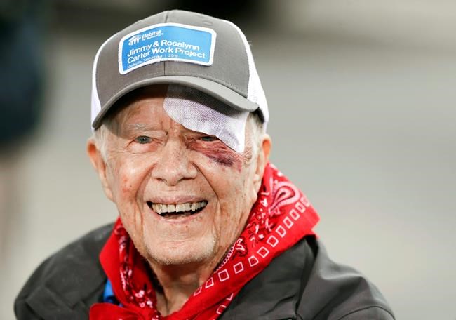 Jimmy Carter to teach Sunday school despite broken pelvis | iNFOnews.ca Jimmy Carter to teach Sunday school despite broken pelvis | iNFOnews.ca