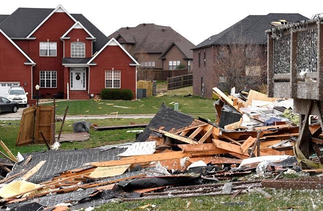 The Latest: Deadly tornado confirmed in Kentucky | iNFOnews.ca