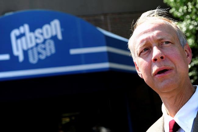 Gibson guitar maker sees a future with bankruptcy protection | iNFOnews.ca