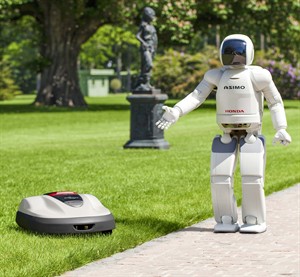 Asimo's new friend? Honda robotics powers first real product for the home - a lawn mower | iNFOnews.ca CP19847775
