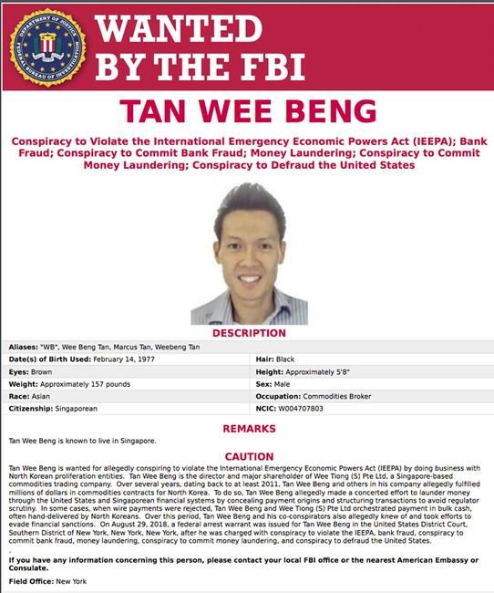 Singaporean accused of NKorea dealings to talk to officials | iNFOnews.ca