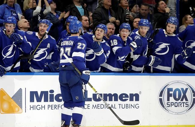 Stamkos has 3 goals, Lightning beat Rangers 6-3 | iNFOnews.ca