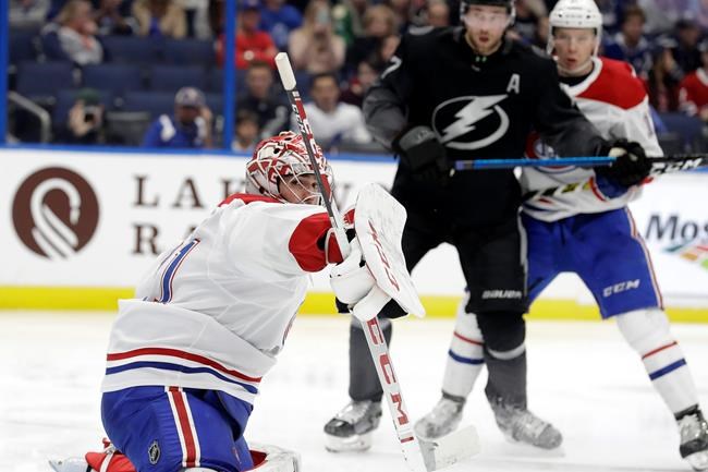 Lightning overcome sluggish start, beat Canadiens 5-4 | iNFOnews.ca