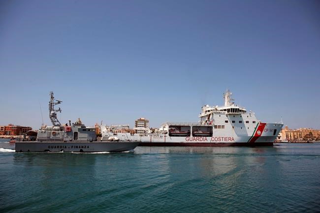 The Latest: Italy, Malta at odds over boat with 450 migrants | iNFOnews.ca