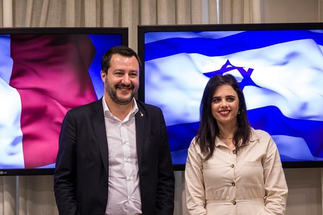 Netanyahu hails Italy's Salvini as 'great friend of Israel' | iNFOnews.ca Netanyahu hails Italy's Salvini as 'great friend of Israel' | iNFOnews.ca
