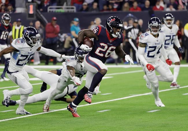 Texans beat Titans 34-17 for team-record 8th straight win | iNFOnews.ca