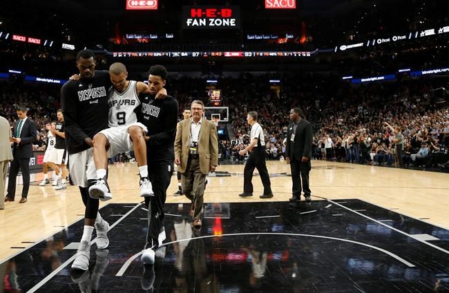 Spurs' Tony Parker out for rest of playoffs with quad injury | iNFOnews.ca Spurs' Tony Parker out for rest of playoffs with quad injury | iNFOnews.ca