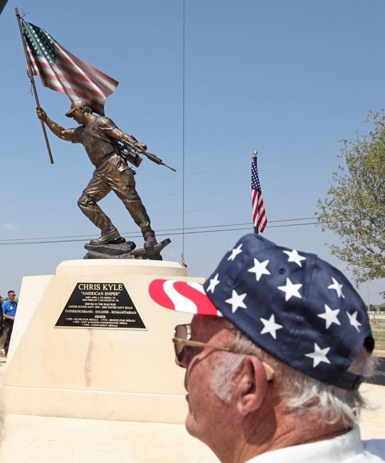 Memorial to slain Navy Seal Chris Kyle unveiled in Texas | iNFOnews.ca