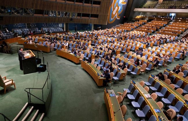 Entangled in US scandal, Ukraine's president speaks at UN | iNFOnews.ca Entangled in US scandal, Ukraine's president speaks at UN | iNFOnews.ca