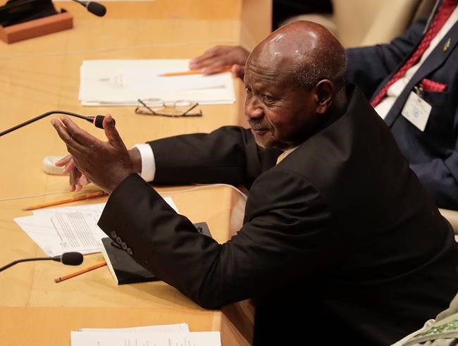 Ugandan police tear gas protesters of 'life presidency' bill | iNFOnews.ca CP108699681
