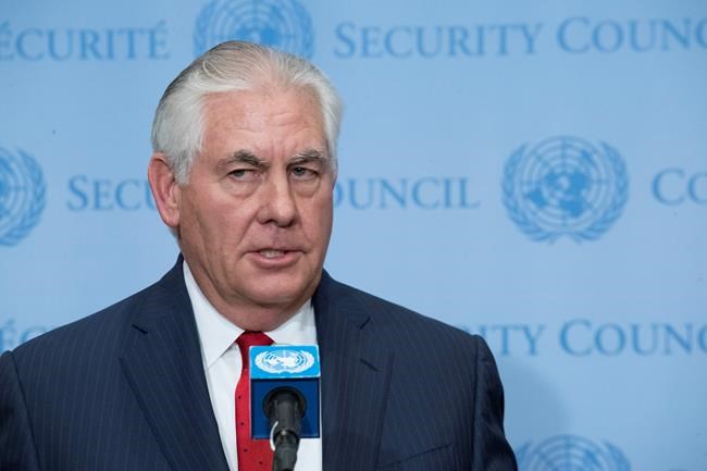 Tillerson retreats on offer of unconditional NKorea talks | iNFOnews.ca