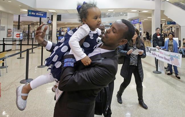 With travel ban blocked, Somali refugee reunites with family | iNFOnews.ca