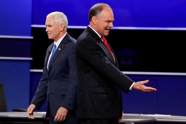 Kaine attacks, Pence fights back in vigorous VP debate | iNFOnews.ca