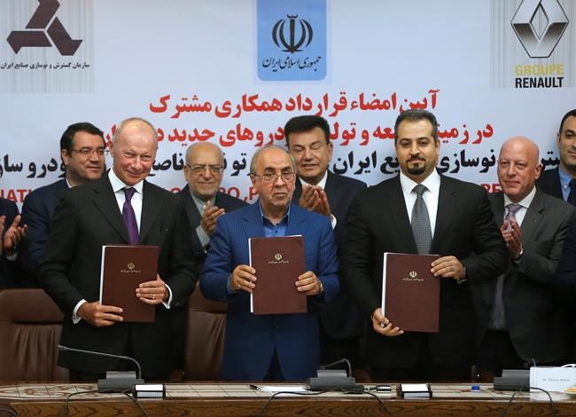 Iran signs its biggest-ever car deal with France's Renault | iNFOnews.ca