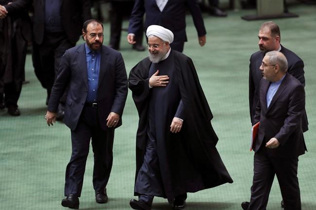 Iran says new budget bucks US oil embargo, uses Russian loan | iNFOnews.ca CP112456536