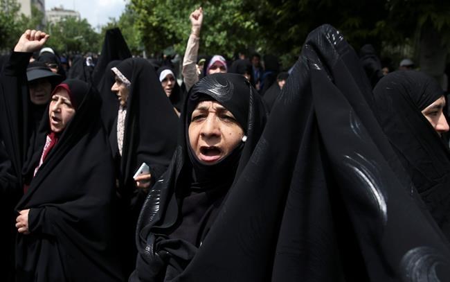 The Latest: White House says Iran destabilizing Mideast | iNFOnews.ca CP1169847685