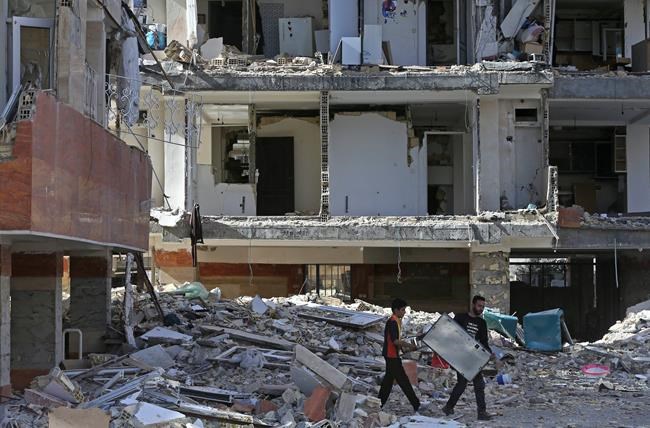 Iran to probe state-built homes destroyed by deadly quake | iNFOnews.ca