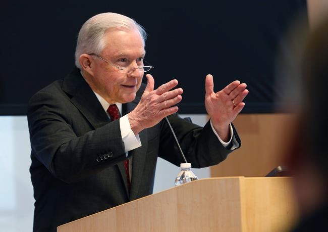 Sessions: Justice Department may be fair game for criticism | iNFOnews.ca CP673865533