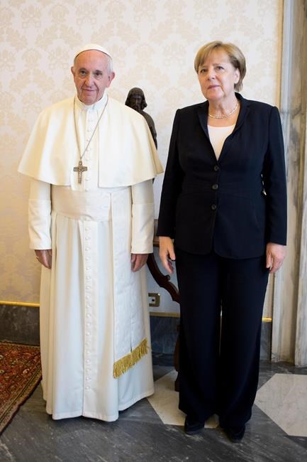 Merkel: Pope wants her to fight to save Paris climate deal | iNFOnews.ca