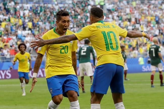 Neymar leads Brazil into World Cup quarterfinals | iNFOnews.ca CP675237029