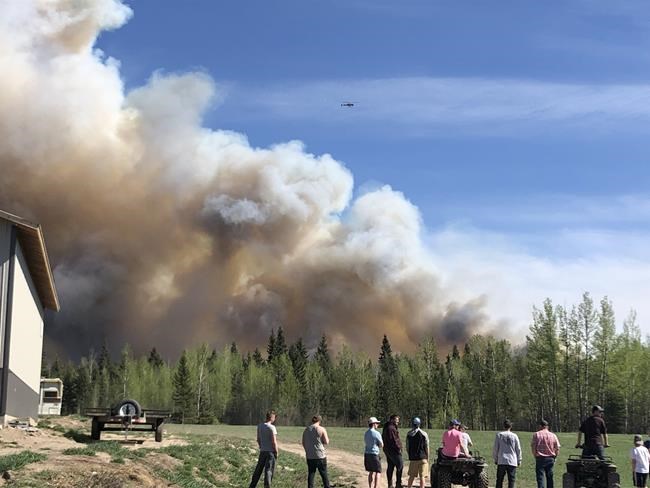 Wildfire prompts evacuation order, state of emergency in central B.C. | iNFOnews.ca