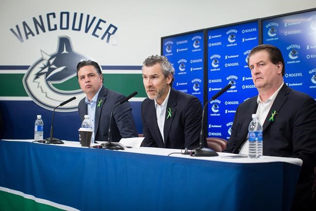 Canucks president optimistic about future despite missing playoffs | iNFOnews.ca CP1006393905