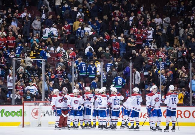 Late Drouin power-play goal lifts Canadiens to 3-2 win over Canucks | iNFOnews.ca
