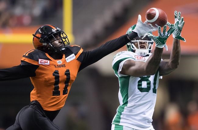 Lions down Roughriders to clinch home field in CFL's West Division semifinal | iNFOnews.ca
