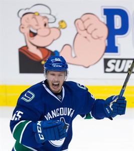 Long Time Coming: Alex Biega scores winner in NHL debut as Canucks down Wild 3-2 | iNFOnews.ca Long Time Coming: Alex Biega scores winner in NHL debut as Canucks down Wild 3-2 | iNFOnews.ca
