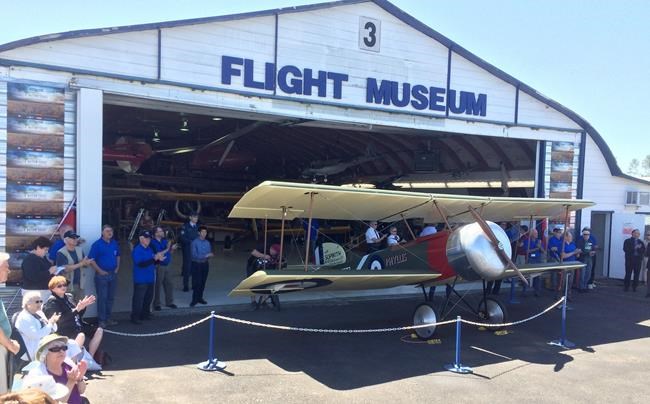 Replica biplanes unveiled to mark 100th anniversary of Vimy battle | iNFOnews.ca
