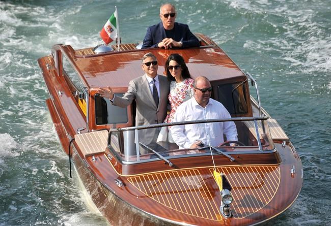 George Clooney, Guillermo del Toro on Venice Film Fest slate | iNFOnews.ca CP100438296