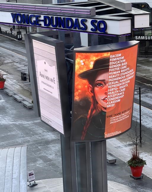 'Anne with an E' fans use billboards in campaign to revive cancelled show | iNFOnews.ca