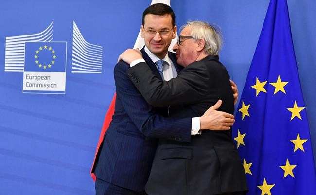EU, Poland discuss Poland's divisive judicial reform | iNFOnews.ca