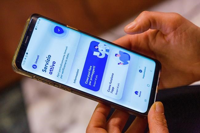 EU to link national COVID-19 tracing apps together | iNFOnews.ca CP1960572694