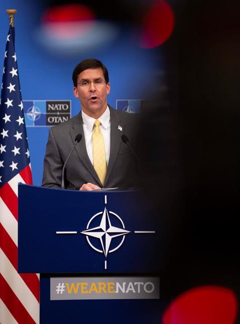 Esper: US troops, armoured vehicles going to Syria oil fields | iNFOnews.ca