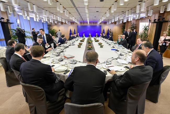 The Latest: Macron says unity intact among EU's remaining 27 | iNFOnews.ca CP643394704